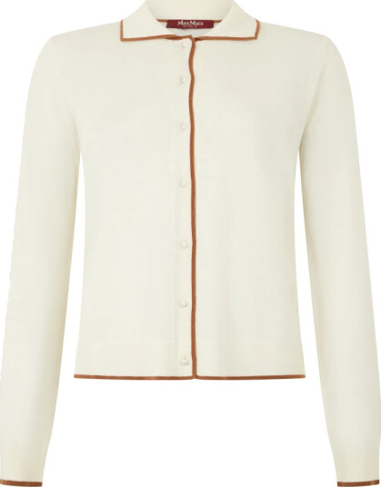 Max Mara Studio Dame Strikkevarer Hvit S, Max Mara Studio Dame Strikkevarer Hvit S,