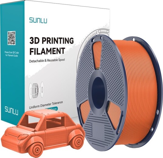 Sunlu Petg-Filament 1.75 Mm 1 Kg (Solgul Oransje)