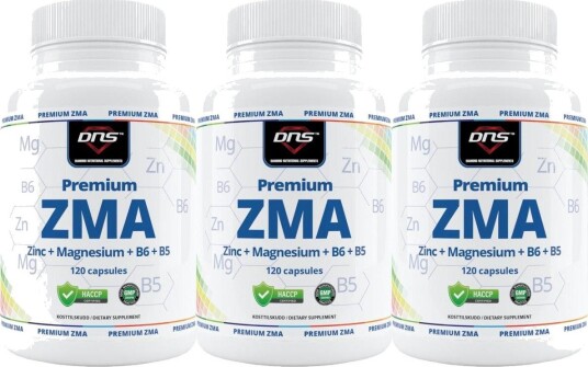 3-pack Premium ZMA 3 x 120 kapsler
