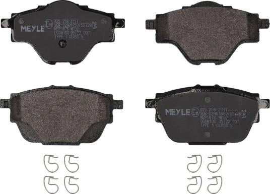 Bremseklosser MEYLE 025 258 2717 Bremseklosser MEYLE 025 258 2717