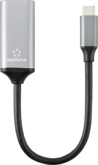 Renkforce Rf-5397866, 0,15 M, Displayport, Usb-C, Hunkjønn, Hankjønn, Rett
