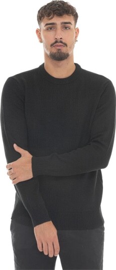 Emporio Armani EA7 Herre Strikkevarer Svart L, Emporio Armani EA7 Herre Strikkevarer Svart L,