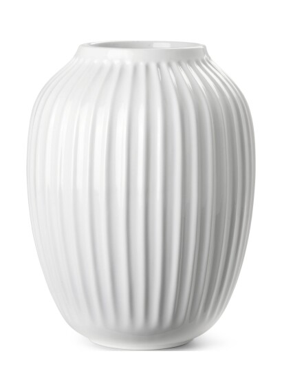 Kähler Hammershøi Vase H25.5 Hvid White H25.5CM
