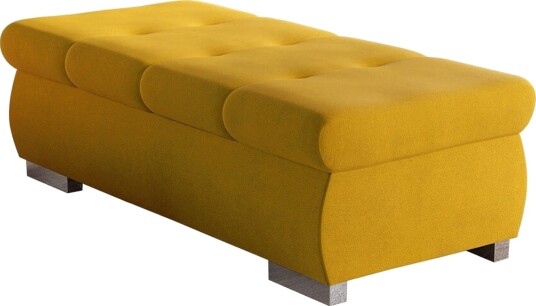 Cerys Fotpall 60 cm - Gul