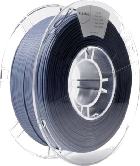 Maertz PLA Matte Filament 1.75 mm 1000 g Blå PMMA-1012-007