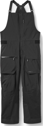 Rab Bigline Bib Black Medium Regular Leg
