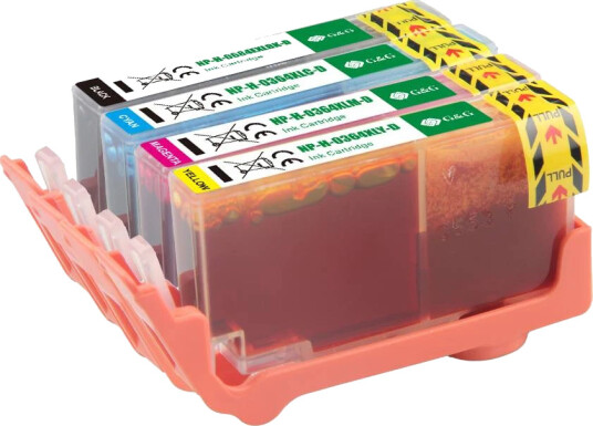 TB Blekkpatron Pakke 364XL Sort/CMY Høykapasitet (21.6ml/3x13.6ml), erstatter HP N9J73AE