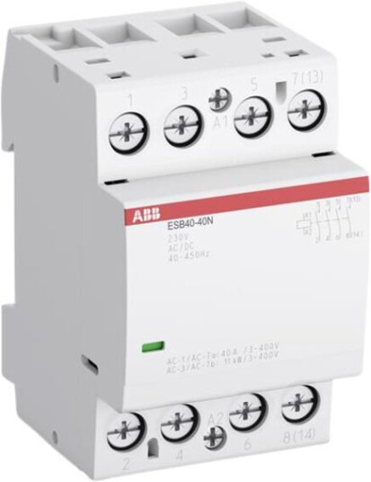 ModulÃ¦r kontaktor ESB40-40N-06 230V AC/DC ABB - 4190279