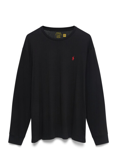 Polo Ralph Lauren Classic Fit Jersey Long-Sleeve T-Shirt - Black - XS Polo Ralph Lauren Classic Fit Jersey Long-Sleeve T-Shirt - Black - XS