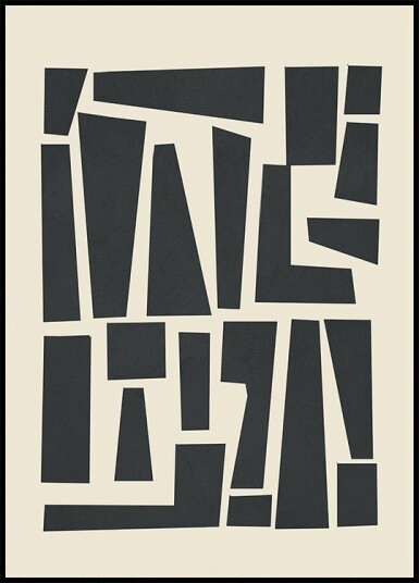 Geometrical Play 1 Plakat Plakat / 21x30cm