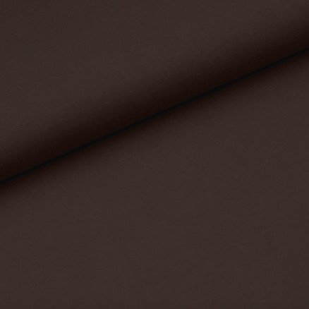 Balsløw Bomullsjersey Solid stoff 155cm 034 Sjokolade 50cm