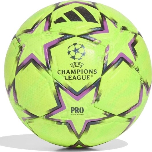 adidas Fotball Pro Vinter Champions League 2026/27 Matchball Sitron/rubin Str. 5