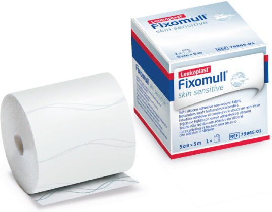 Leukoplast Fixomull Skin Sensitive Fikseringstape, 5cmx5m