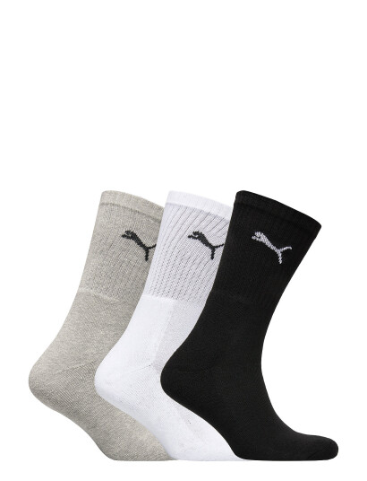 PUMA Puma Unisex Crew Sock 3P - Multi/patterned - 47-49