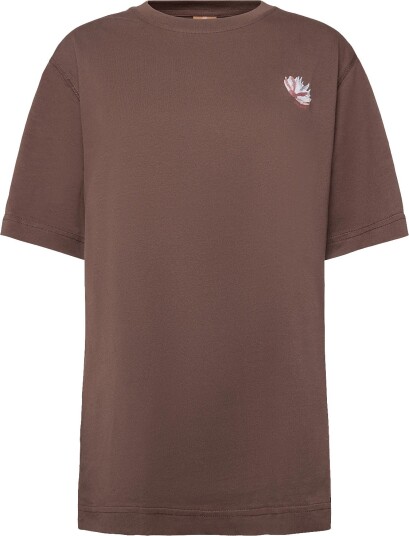 Mos Mosh Gallery Mmgmotion Flower Tee CHOCOLATE BROWN S