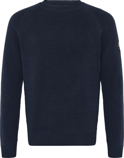 Belstaff Bradwell Crewneck Cotton Dark Ink Navy M