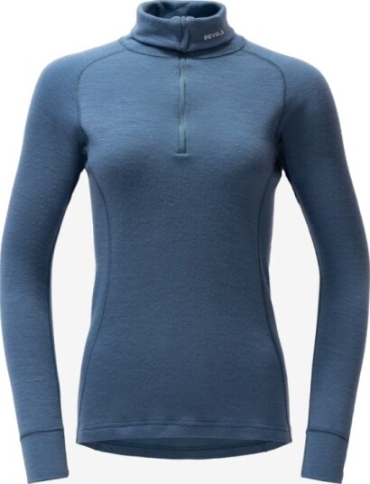 Devold Duo Active Merino 205 Zip Neck Dame Berry S
