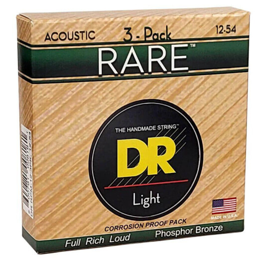 Dr Strings Rpm12-3 (3 Pack) (012-054)
