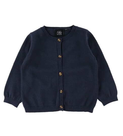 Sofie Schnoor Baby and Kids Lowasb Cardigan Navy 104/110 Sofie Schnoor Baby and Kids Lowasb Cardigan Navy 104/110