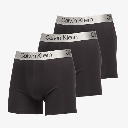 Calvin Klein Boxer Brief 3Pk - Black - S