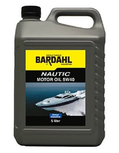 Bardahl 5W40 Nautic Fuldsynt. 5L Bardahl 5W40 Nautic Fuldsynt. 5L