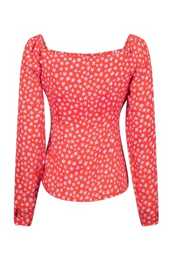 Neo Noir Ricki Bright Flower Blouse Neo Noir Ricki Bright Flower Blouse