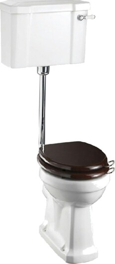 Toalett Burlington P2 Lav 520 mm med Myktstengende Sete Toalett Burlington P2 Lav 520 mm med Myktstengende Sete