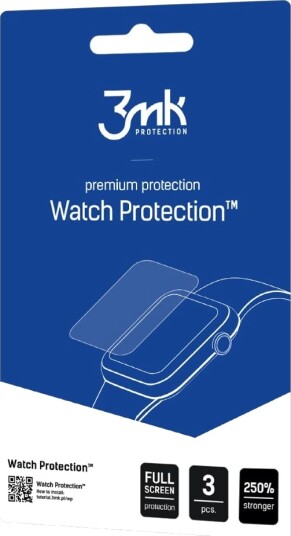 3mk Watch Protection ARC Smartwatch skjermbeskyttelsesfilm for Garett Kids Vibe AI 4G
