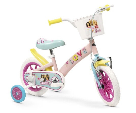 Toimsa Barbie Barnesykkel 12" 3+ År Maks 25 kg Rosa