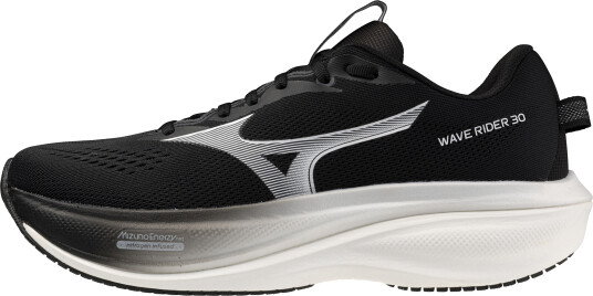 Mizuno Men´s Wave Rider 30 Black/white 46.5