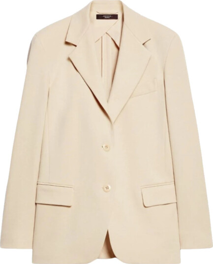 Max Mara Dame Jakker Beige M,
