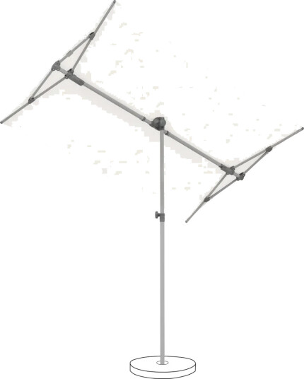 Glatz Flex Roof 195 x 140 cm farge Sand White Glatz