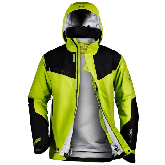 HH Workwear Workwear Helly Hansen Magni 3-lags Vanntett Skalljakke Grønn XL HH Workwear Workwear Helly Hansen Magni 3-lags Vanntett Skalljakke Grønn XL