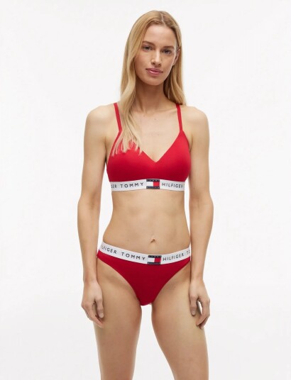 Tommy Hilfiger Bralette Lift Red M