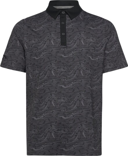 Callaway Hex Marble Print Polo Black XXL