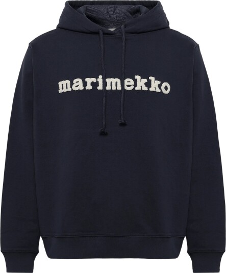 Marimekko Skripti Logo Placement Navy L