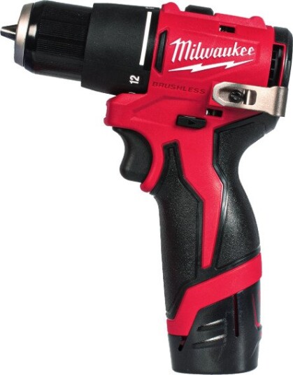 Milwaukee Slagbormaskin M12 Blpdrc-202C Med Batteri Og Lader