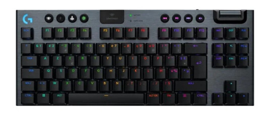 Logitech G G915 X LIGHTSPEED - TKL - 80 % TKL - Gamingtastatur - Fransk - Svart