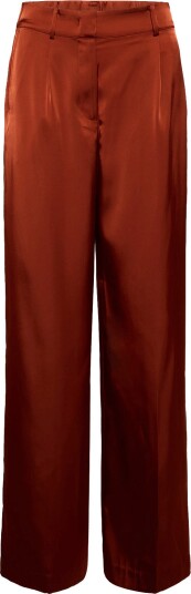 Dante6 Dante6 Jules Bold Satin Smart Pants   ROASTED PUMPKIN   40