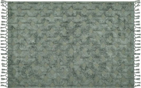 Kars Ryeteppe 160x230 cm - Grønn