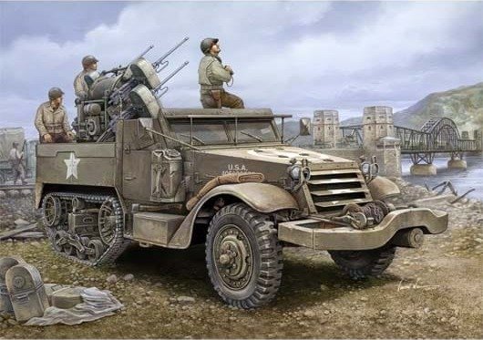 Trumpeter 1/16 M16 Multiple-Gun Motor Carriage