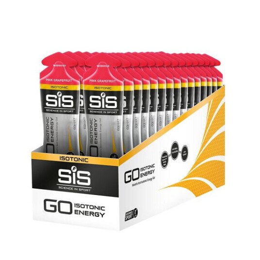 Science in Sport Sis Go Isotonic Pink Grapefruit Energigel 30 Stk