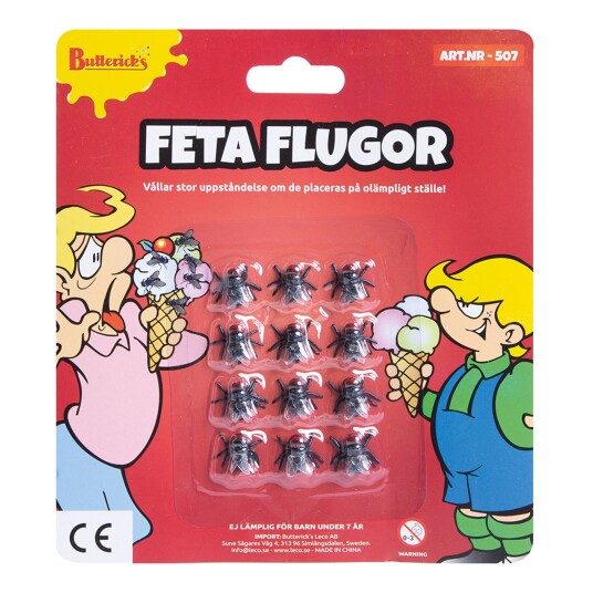 Buttericks Leco AB Feite Fluer - 12-pakk