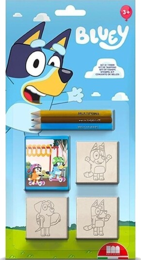 Multiprint Multiprint Bluey Stempler I Blister 3 Stk