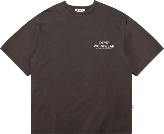 DEYS Hillside Print T Shirt   WASHED BROWN   S