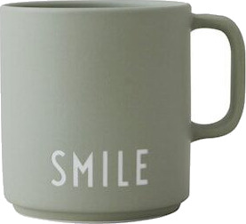 Design Letters GREEN SMILE Favourite Kopp med håndtak