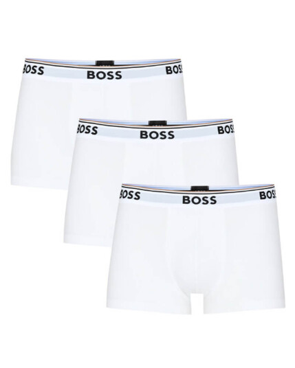 Boss Hugo Boss 3-pack Boxer Trunks White - Str . M 3 stk . Boss Hugo Boss 3-pack Boxer Trunks White - Str . M 3 stk .