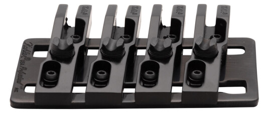 Kahler 2440-W4 - Fixed Bridge - Svart 4-String Bass Kahler 2440-W4 - Fixed Bridge - Svart 4-String Bass