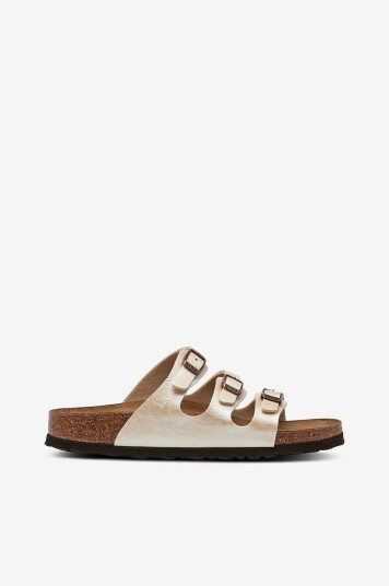 Birkenstock Sandaler Florida BF Hvit