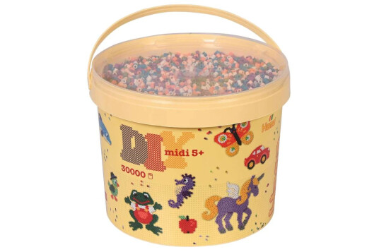 HAMA Midi beads 30,000 pcs. mix 58 382858 HAMA Midi beads 30,000 pcs. mix 58 382858